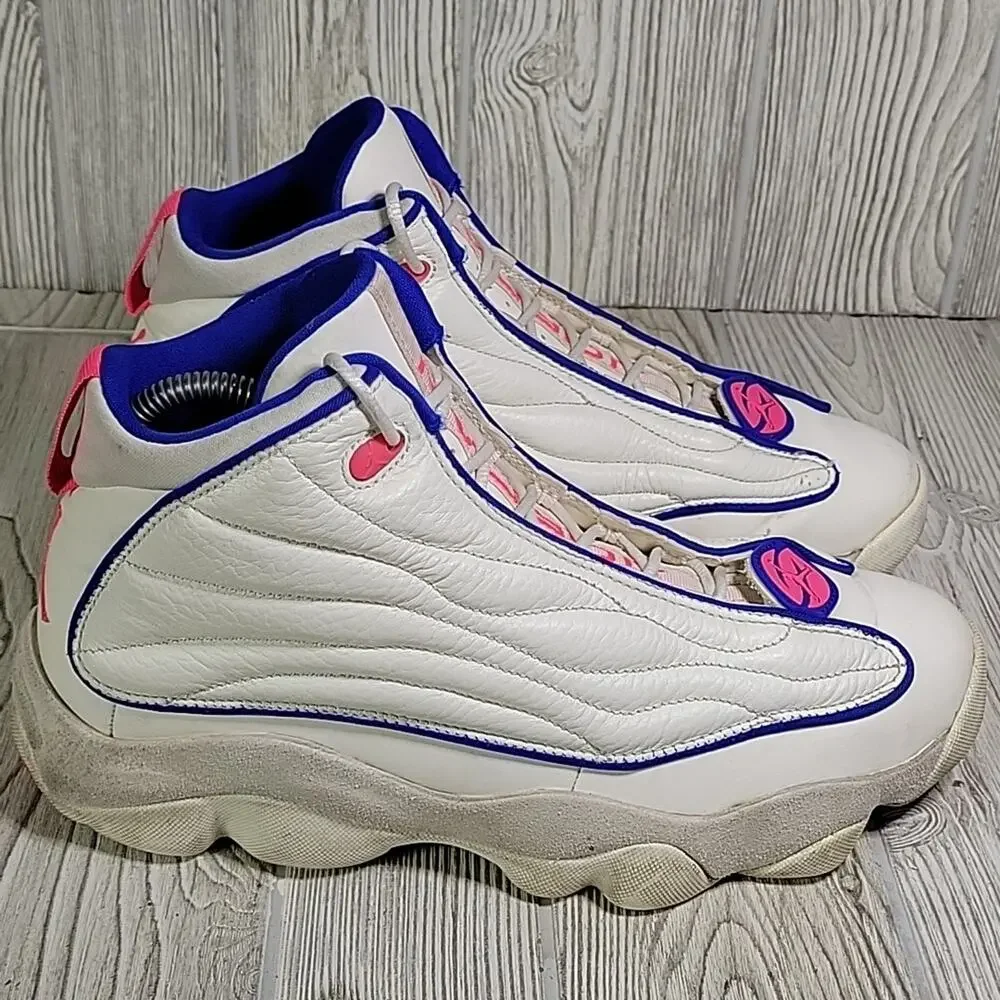 Nike Air Jordan Pro Strong Racer Pink Athletic Sneakers Mens Size 9.5